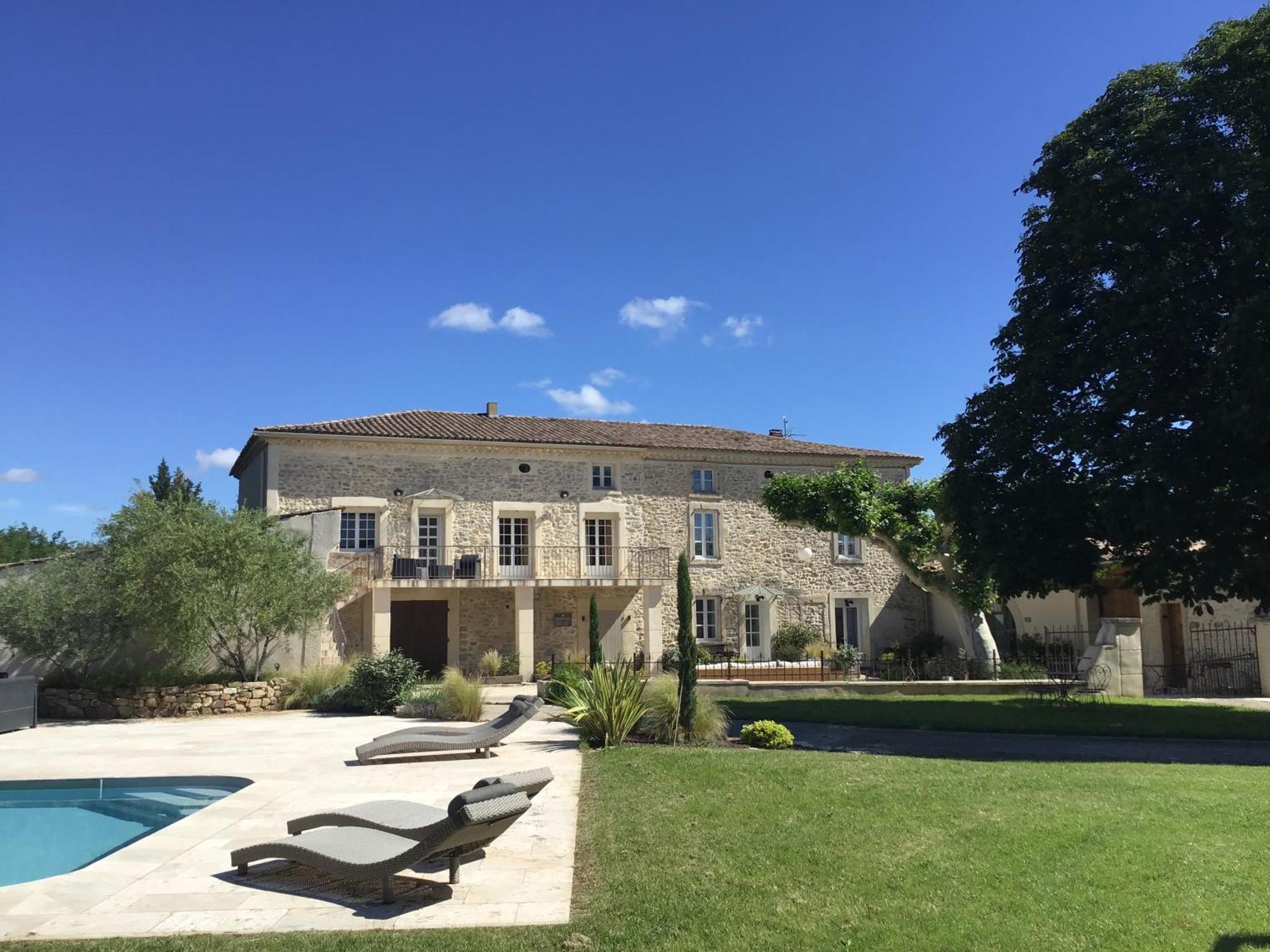 Domaine Chamarel Villa Saint-Paulet-de-Caisson Ngoại thất bức ảnh